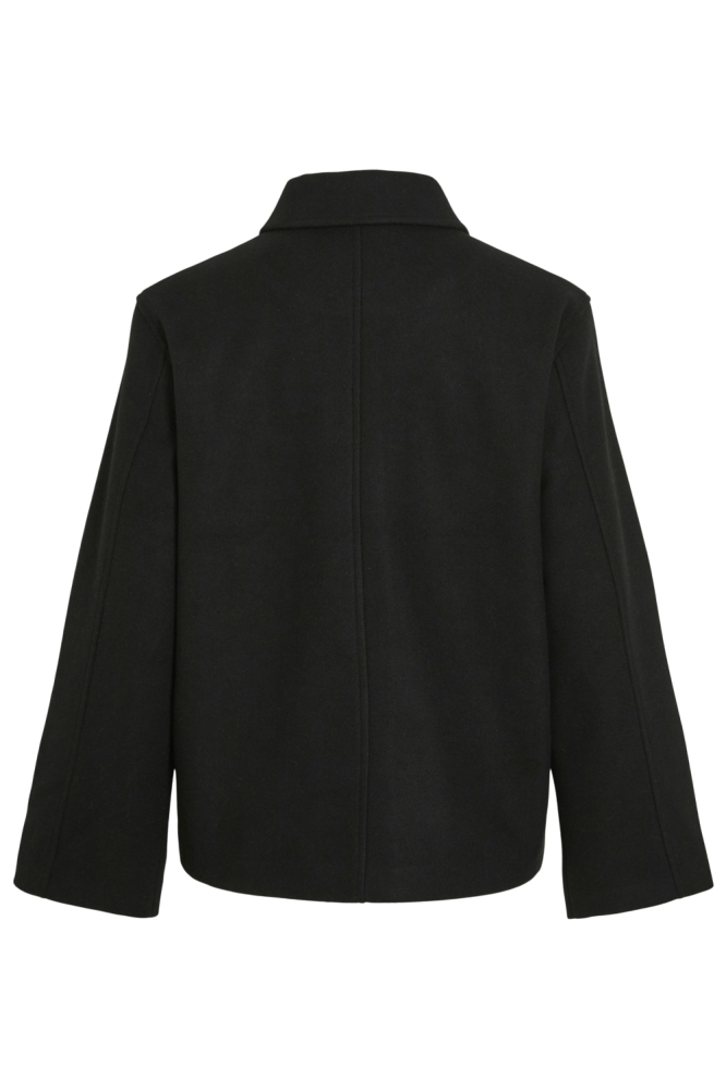 VICLAUDIA L/S JACKET- NOOS 14107786 Black Beauty